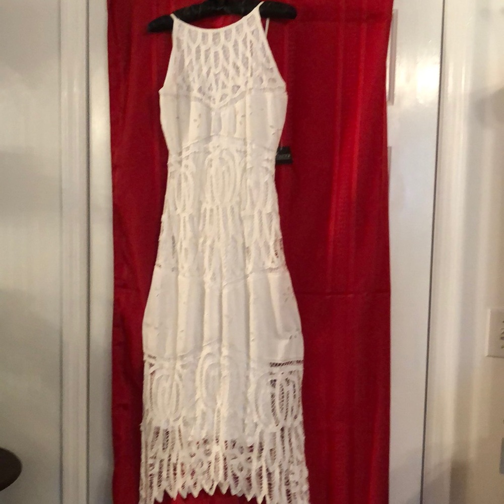 White wedding dress